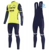 Completo Maglia ML + Pantaloncino con bretelle ML 2020 Trek-Segafredo Winter Invernale N002 Completo Maglia ML + Pantaloncino con bretelle ML 2020 Trek-Segafredo Winter Invernale N002